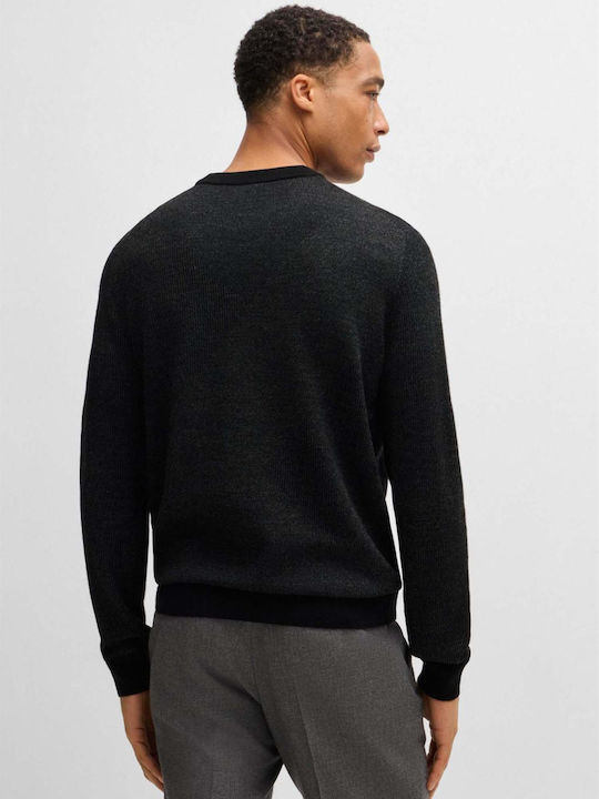 Hugo Boss Men's Long Sleeve Sweater Black