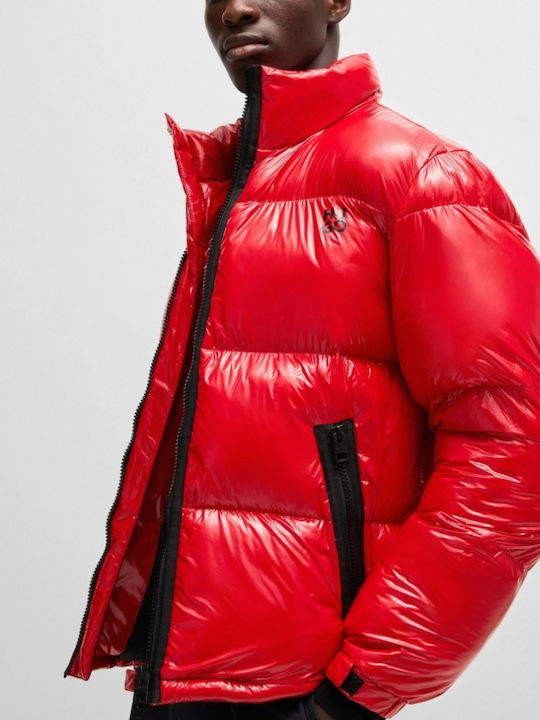 Winter Jacket Puffer Red