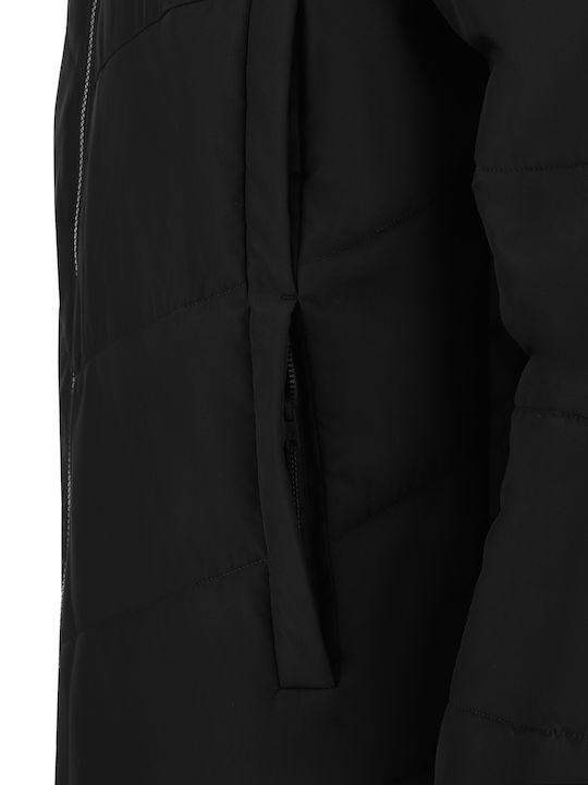 Winter Jacke Parka Wasserdicht Black