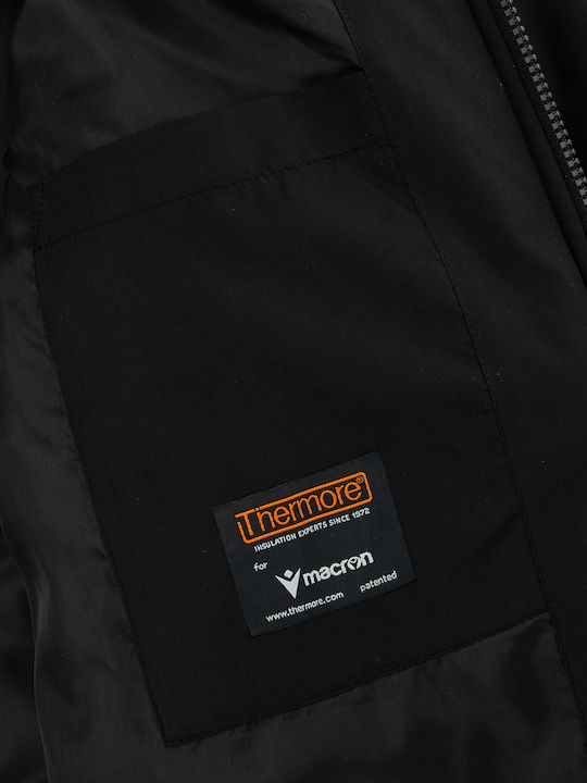 Winter Jacke Parka Wasserdicht Black