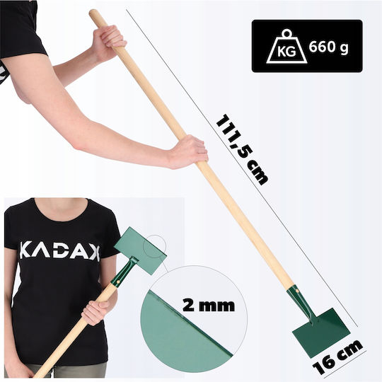 Kadax Shovel with Plastic Handle