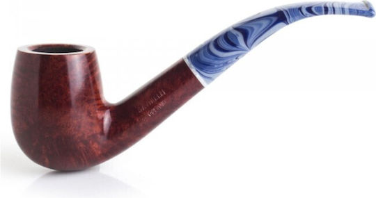 Savinelli Oceano 606 Ks Smooth Burgundy 9mm Πίπα Καπνού Κυρτή