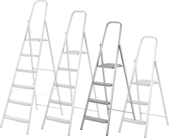 Kadax Ladder Aluminum with 4+1 Steps