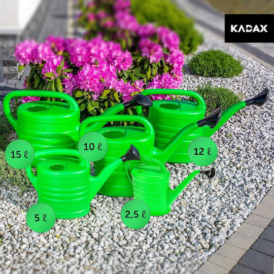 Kadax Plastic Watering Can 10lt Green