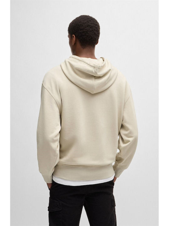Cardigan With Hood Beige