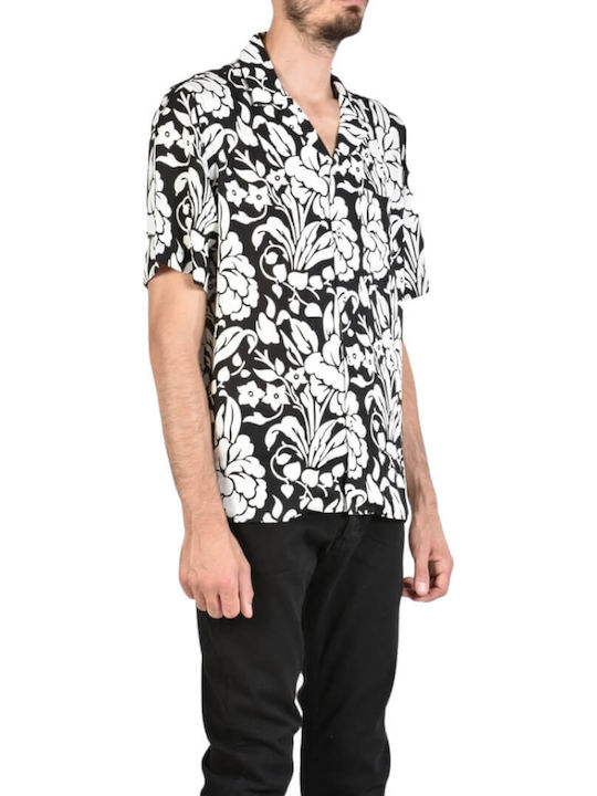 Xagon Man Men's Shirt Short Sleeve Black