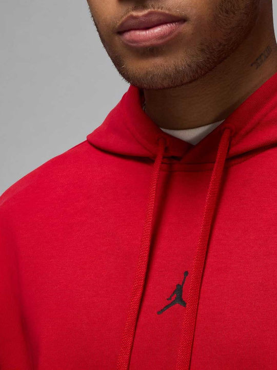 Dri-Fit Sweatshirt mit Kapuze Rot