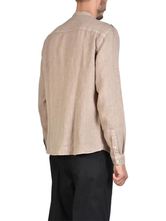 Cu mânecă lungă In Cămașă Beige