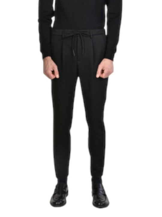 Pantaloni Chino Elastic Black