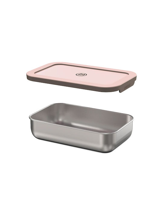 24Bottles Snack Box Lunchbox Inox Rosa 700ml 1Stück