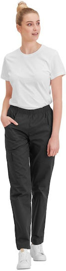 Naivest Douro Chef Black Pants with Elastic Waist