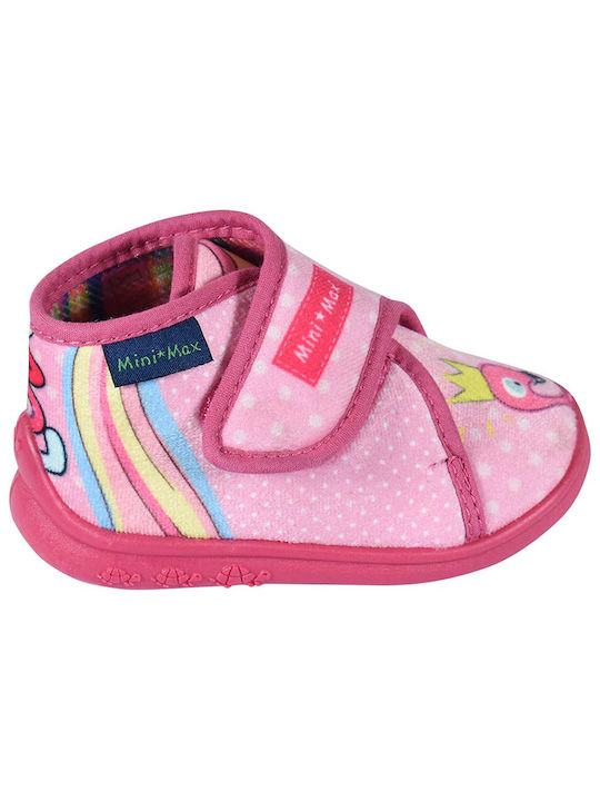 Mini Max Anatomic Kids Slippers Boots Fuchsia