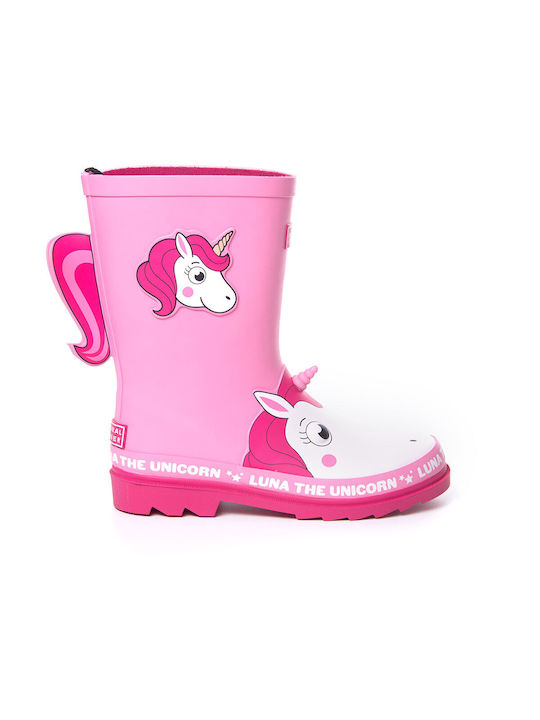 Regatta Kids Wellies Mudplay Pink