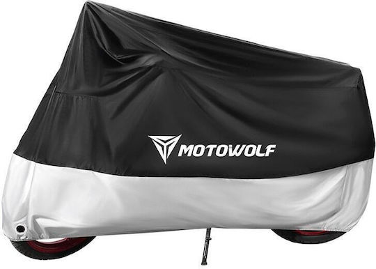 Motowolf Κουκούλα Μηχανής Large Μ220xΠ95xΥ110εκ.