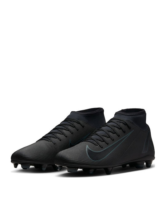 Nike Mercurial Superfly 10 Club Football Shoes with Cleats Black