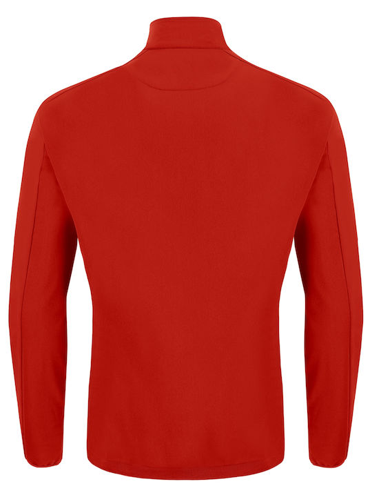 Men's Knitted Cardigan Red