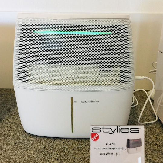 Stylies Alaze Pro 1277799 Υγραντήρας 2.5W για Χώρους 40m²