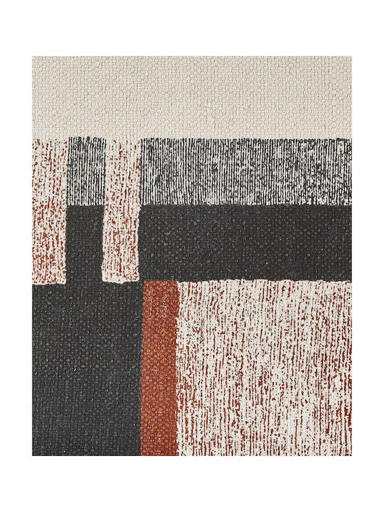 Beliani Χαλί Διάδρομος Βαμβακερό Multicolour 80x150cm