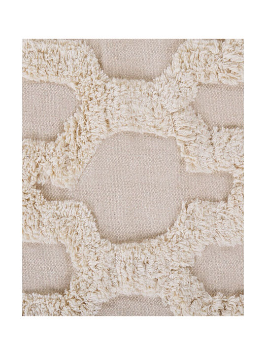 Beliani Χαλί Διάδρομος Μπεζ 80x150cm