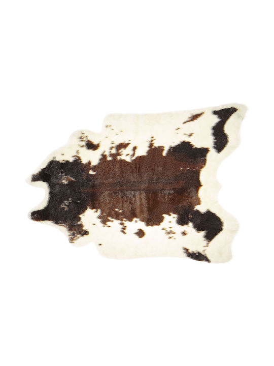 Beliani Χαλί Αντιολισθητικό Δερμάτινο 60x90cm Brown