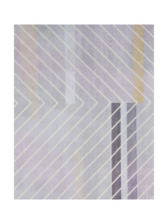 Beliani Χαλί Διάδρομος Γκρι 80x150cm