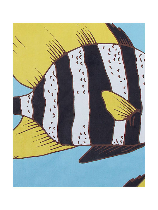 Beliani Χαλί Ορθογώνιο Μπλε 80x140cm