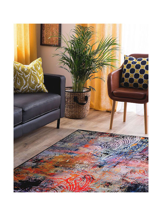 Beliani Χαλί Ορθογώνιο Μπλε 160x230cm