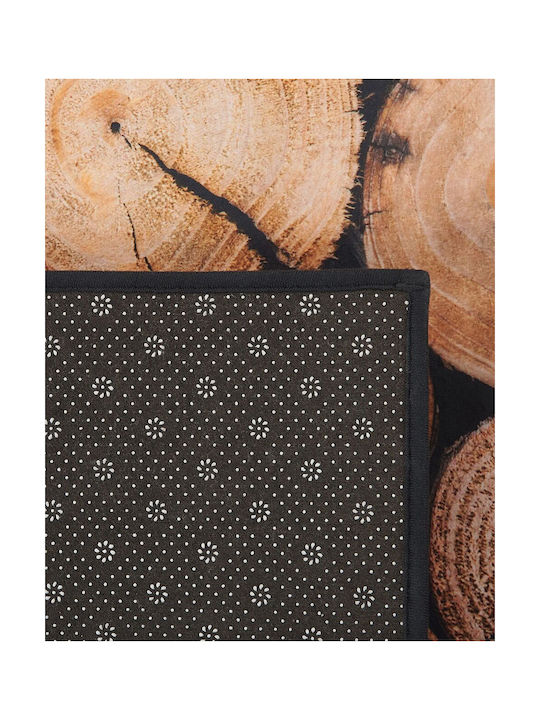 Beliani Χαλί Διάδρομος Καφέ 80x150cm