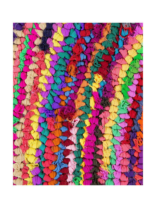 Beliani Χαλί Ορθογώνιο Φούξια 140x200cm