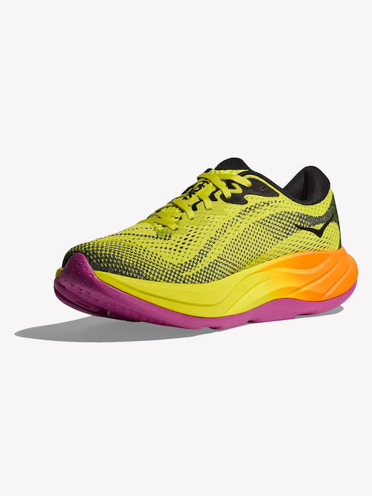 Hoka Rincon 4 Sport Shoes Running Yellow