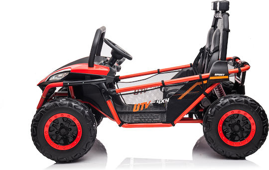 Tornado 4x4 Buggy Două Locuri Cu Telecomandă 24 Volt Roșu