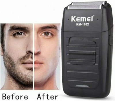 Kemei KM-1102 Rechargeable / Corded Face Electric Shaver