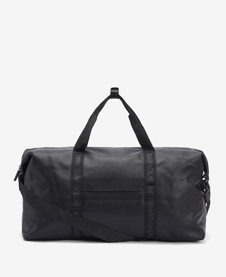 Barbour Holdall Sack Voyage Black made of Artificial Leather