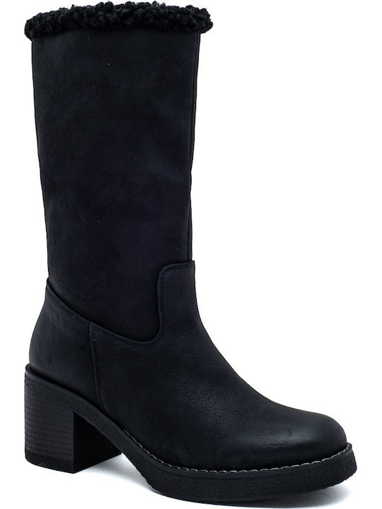 Damenstiefel Schwarz