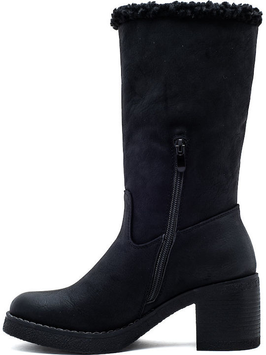 Damenstiefel Schwarz