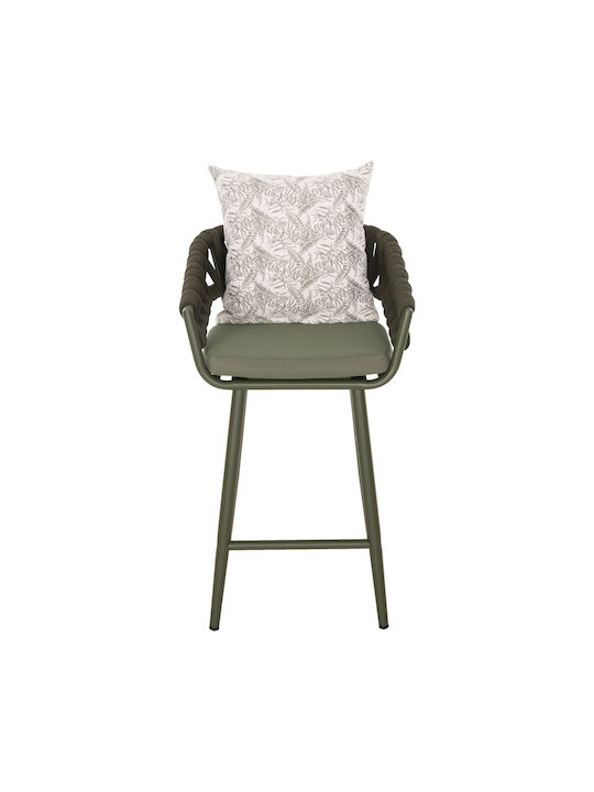 Stool for Bar Outdoor Dark Olive