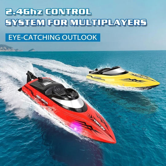 Iuni Hj811 Remote Control Boat Rc Racing Speed Boat Drift Speed 25 Km H 2.4ghz