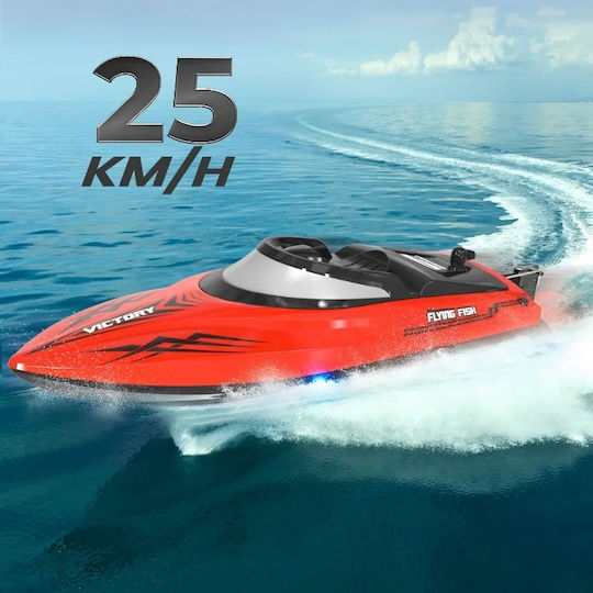 Iuni Hj811 Remote Control Boat Rc Racing Speed Boat Drift Speed 25 Km H 2.4ghz