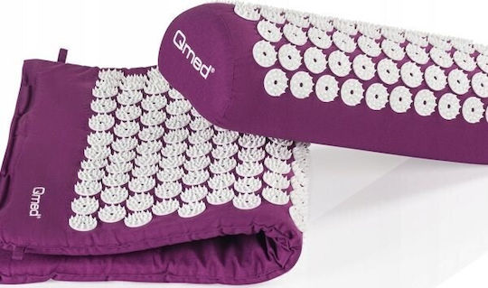 Qmed Matte Massage Akupressur für den Nacken & den Rücken Lila