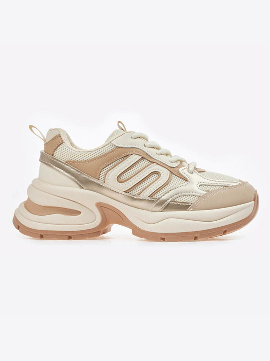 Chunky Sneakers Beige