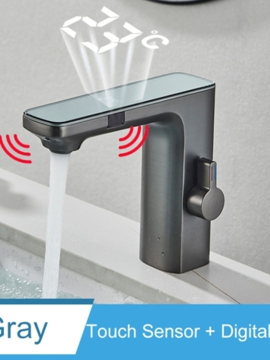 Mixing Sink Faucet with Photocell Sensor Gray DM8Z9YYBM Mixing Sink Faucet with Photocell Sensor Gray DM8Z9YYBM