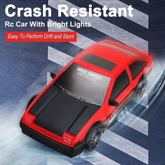 Remote Controlled Car Drift 4WD 2.4 Ghz Red