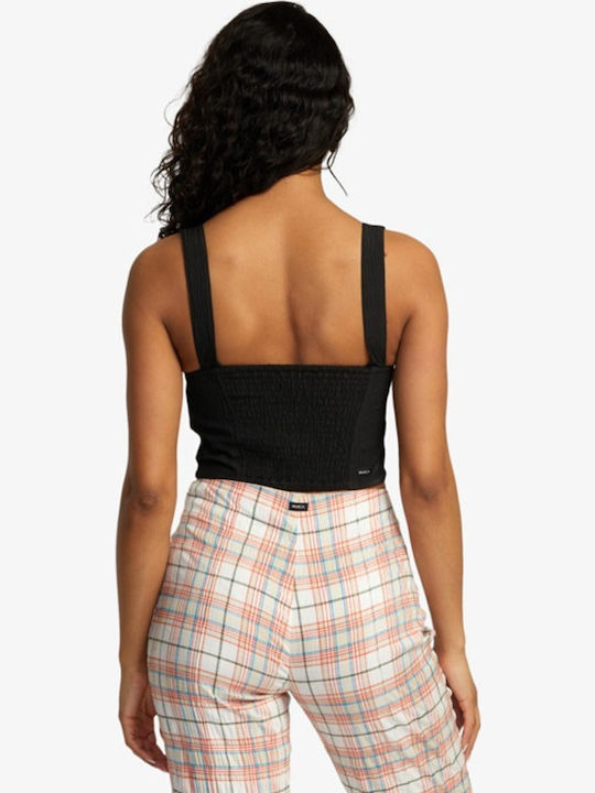 Дамски Култури Топ Без Ръкави Черно