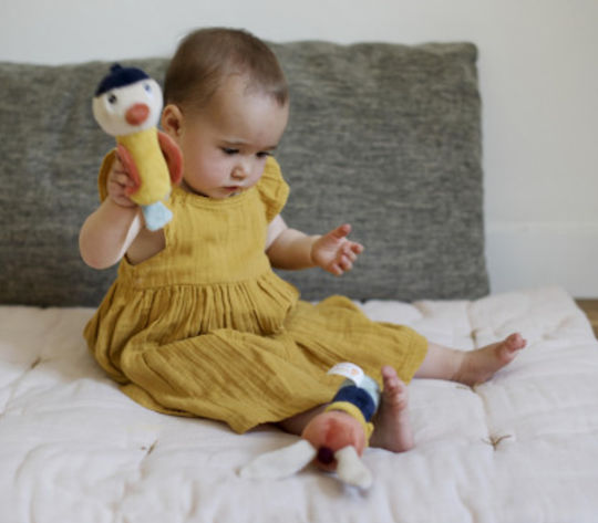 Ebulobo Set Rasseln für 0++ Monate