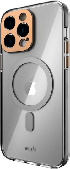 Moshi iGlaze MagSafe Back Cover Σιλικόνης Χρυσό (iPhone 14 Pro Max)