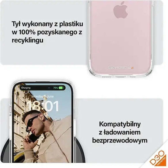 PanzerGlass Hard Umschlag Rückseite Kunststoff Transparent (iPhone 15) 1172