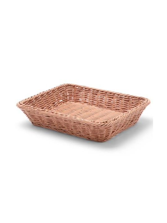 Hendi Bread Basket Wicker Gray 32.5x26.5x6.5cm