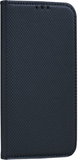 Smart Magnet Back Cover Δερμάτινο / Σιλικόνης Μαύρο (Galaxy A41)