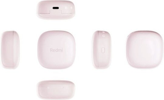 Xiaomi Redmi Buds 6 Play Bluetooth-Freisprecheinrichtung Kopfhörer mit Schweißresistenz und Ladeetui Rosa