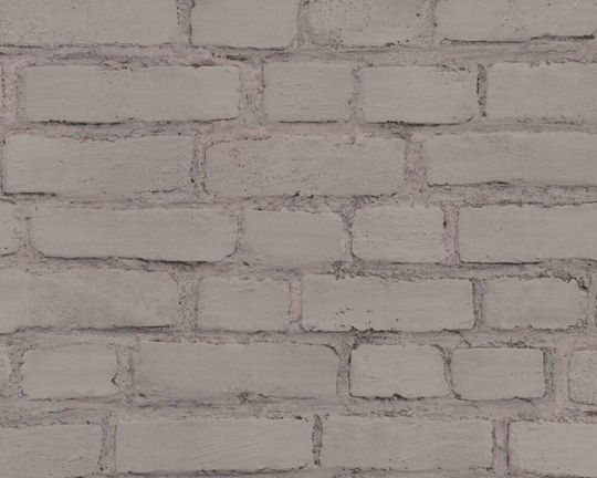 Tapet de Perete 1000x53cm Cărămidă Neue Bude Vinil Maro - Gri Lavabil